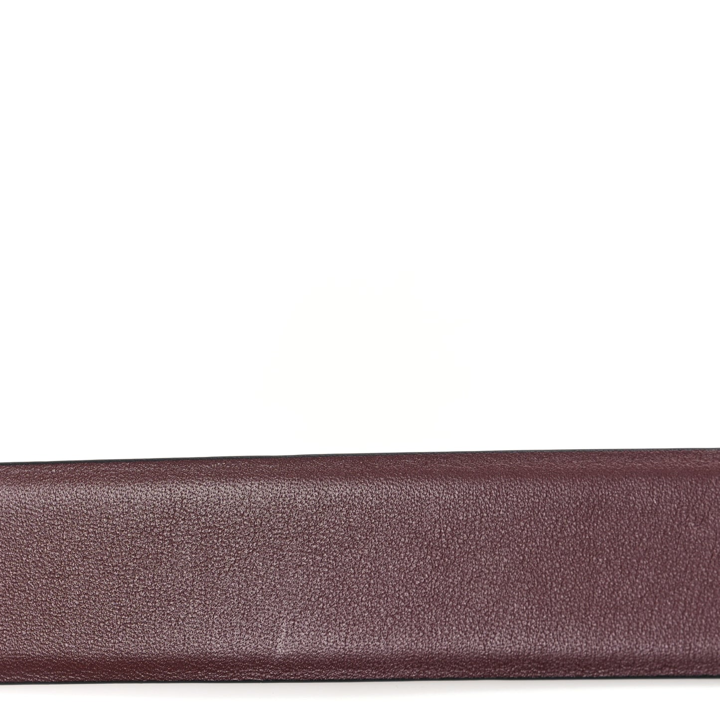 Calfskin CC Reversible Belt 70 Black Burgundy