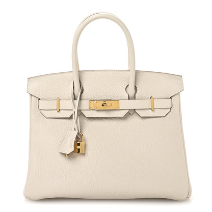 Hermes Togo Birkin 30 Craie 1 of 11