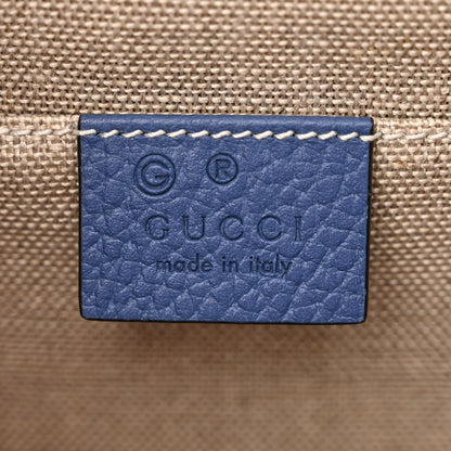 Gucci Dollar Calfskin Small Interlocking G Shoulder Bag Caspian 6 of 10