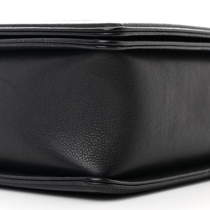 Chanel Calfskin Double Stitch Large Boy Flap Black 10 of 10