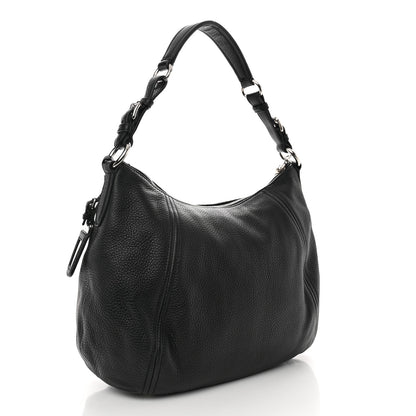Prada Vitello Phenix Hobo Black 3 of 11