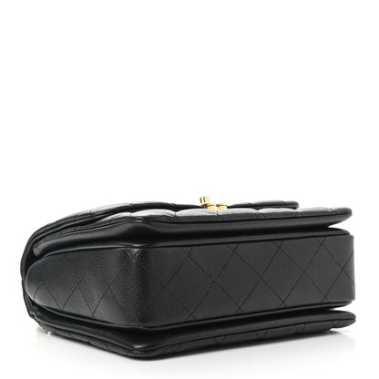 Chanel Caviar Quilted Coco First Flap Black 4 of 11