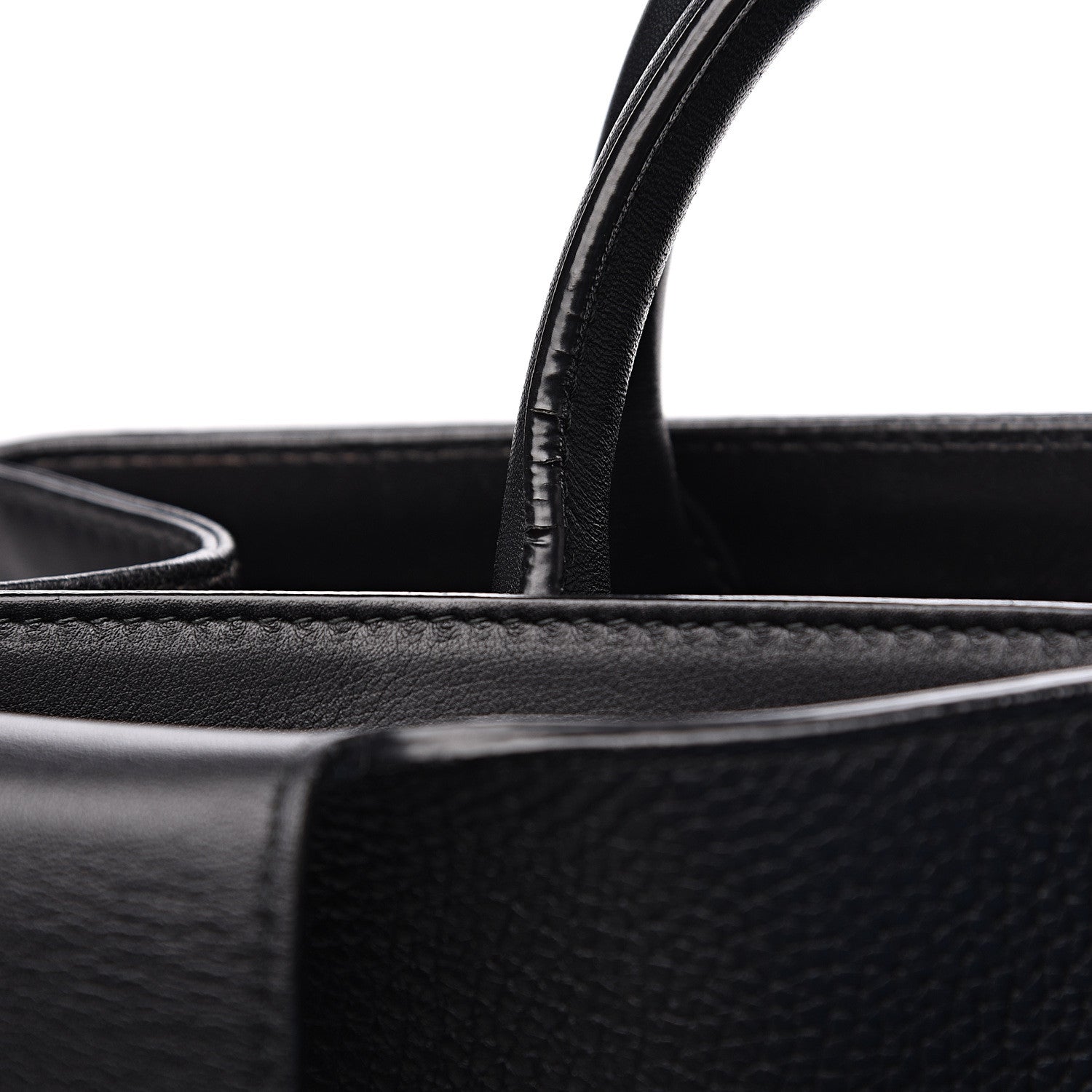 Christian Dior Grained Calfskin Medium Diorever Flap Black 10 of 12