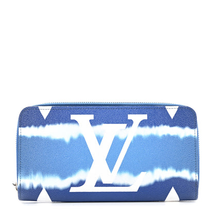 Louis Vuitton Monogram Escale Zippy Wallet Blue Blue 1 of 7