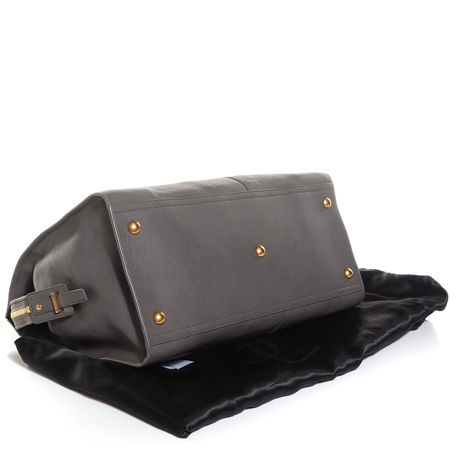 Saint Laurent Sheepskin Large Cabas ChYc Grey 4 of 8