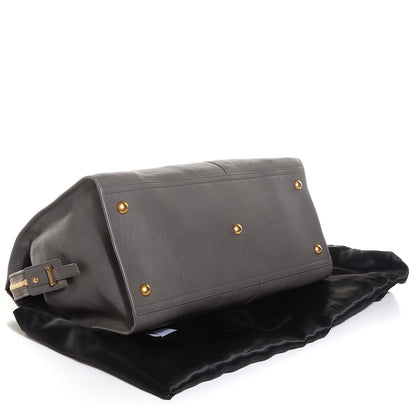 Saint Laurent Sheepskin Large Cabas ChYc Grey 4 of 8