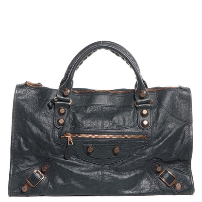 Balenciaga Agneau Giant 21 Rose Gold Hardware Work Anthracite 1 of 11
