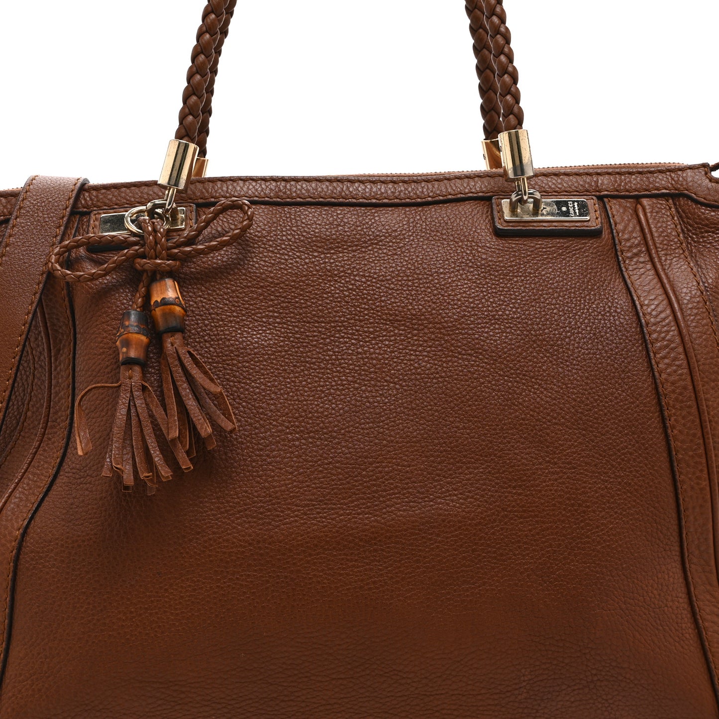 Cellarius Calfskin Large Bella Top Handle Bag Cuir