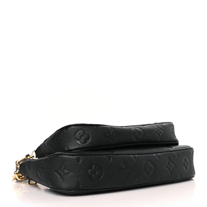 Louis Vuitton Empreinte Monogram Giant Multi Pochette Accessories Black 4 of 10