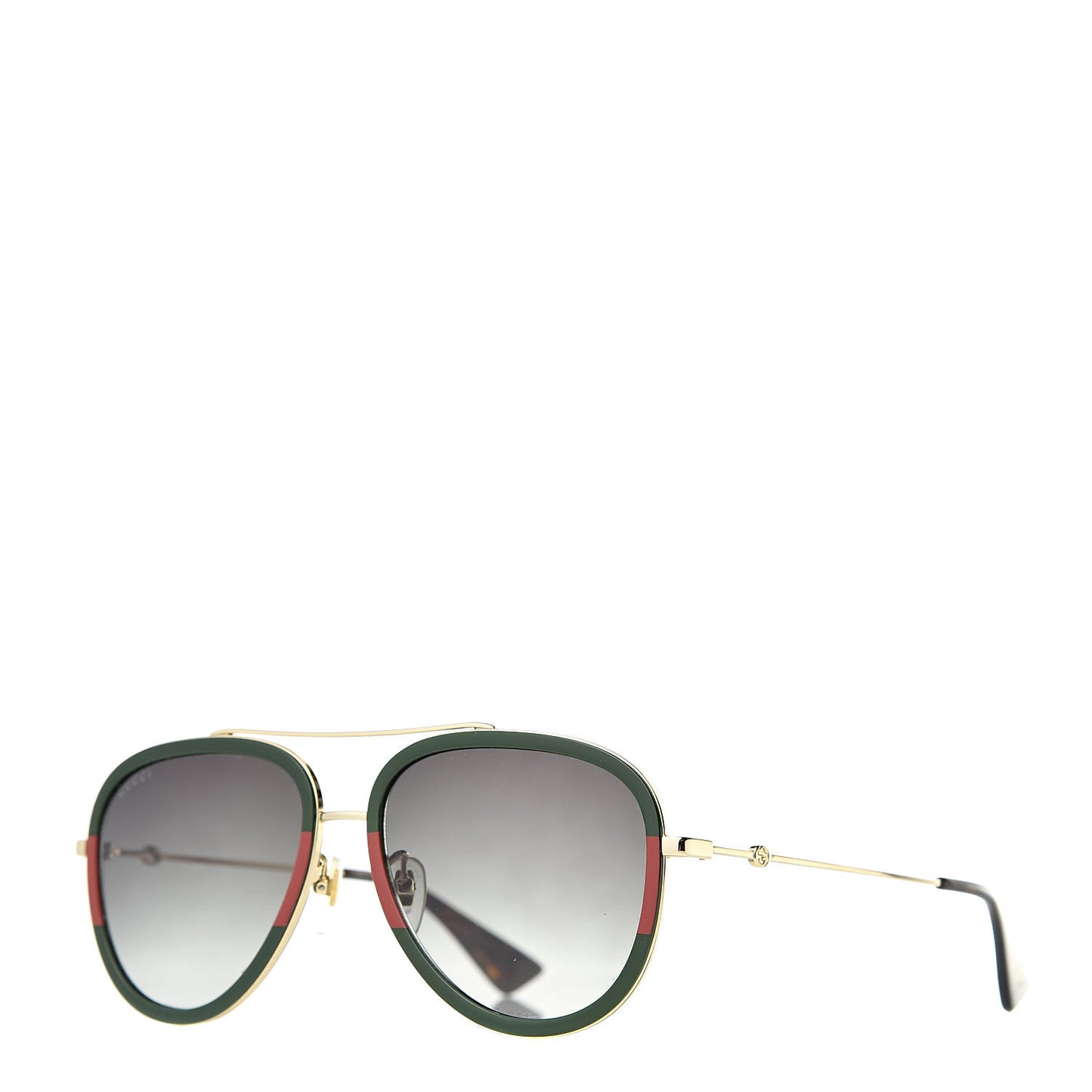 Web Aviator Sunglasses GG0062S Green Red