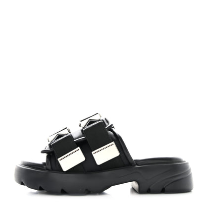 Bottega Veneta Nappa Flash 45mm Flat Sandals 37 Black 1 of 9