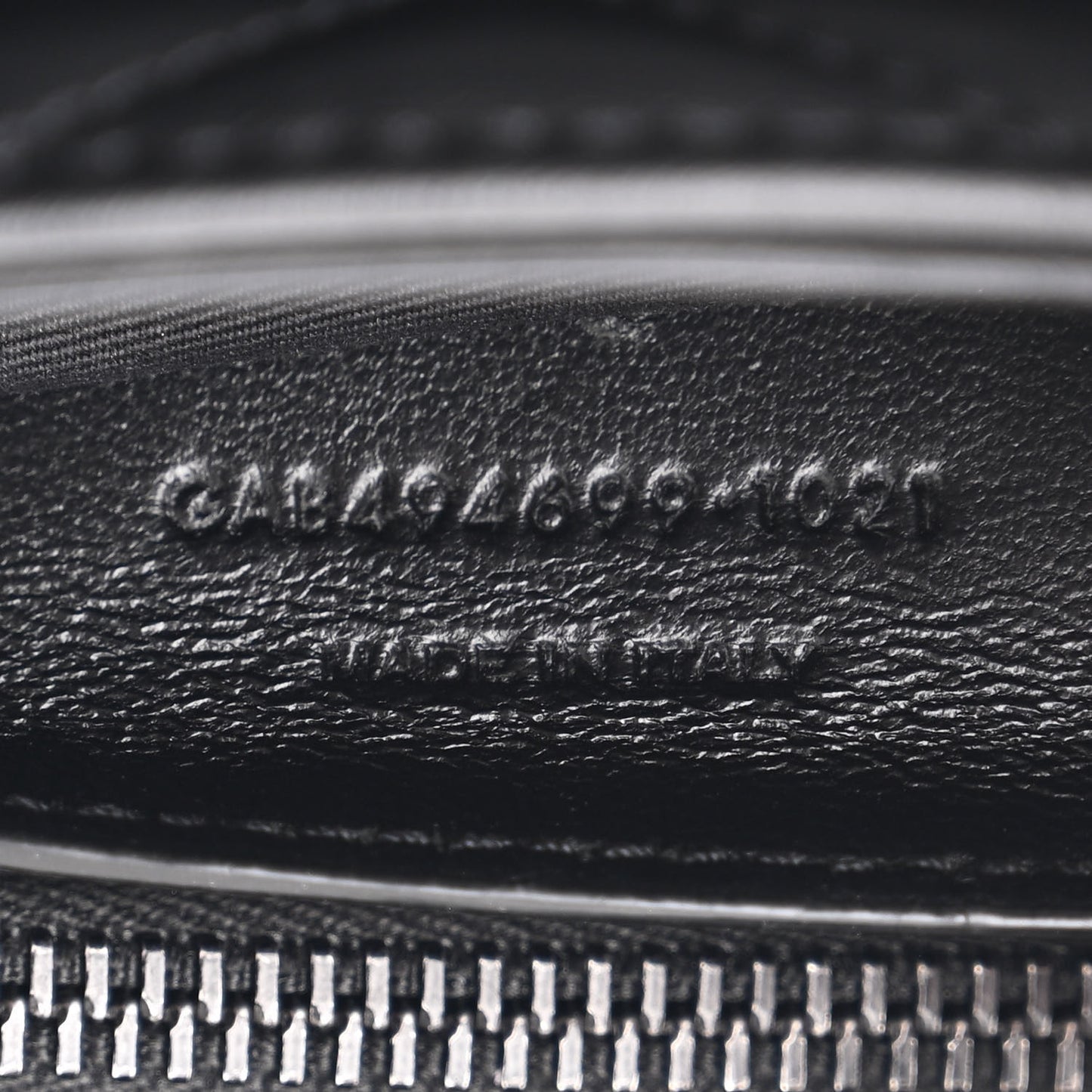 Calfskin Y Quilted Monogram Monochrome Small Loulou Chain Satchel Black