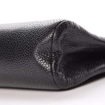 Chanel Caviar Timeless CC Cosmetic Pouch Black 9 of 9