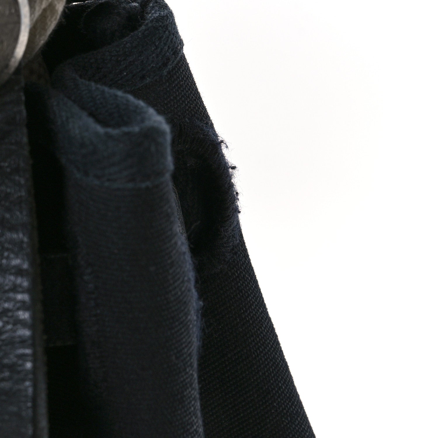 Hermes Toile Vache Calfskin Herbag 30 PM Black 11 of 13