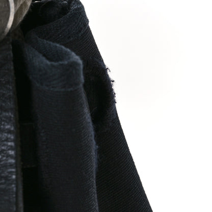 Hermes Toile Vache Calfskin Herbag 30 PM Black 11 of 13