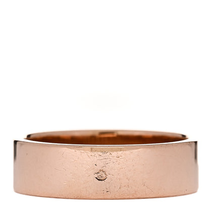 Hermes 18K Rose Gold PM Collier De Chien Ring 48 4.5 3 of 4