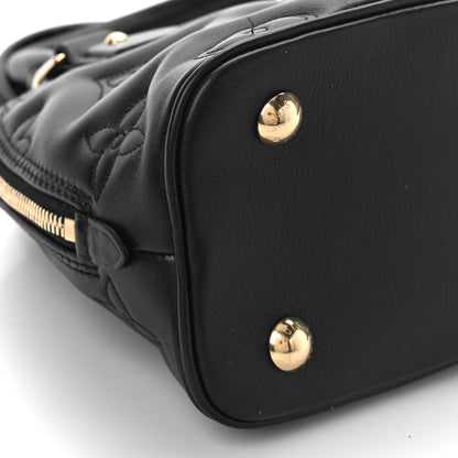 Louis Vuitton Calfskin Bubblegram Alma BB Black 7 of 8
