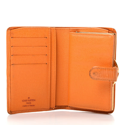 Louis Vuitton Epi French Purse Wallet Mandarin 5 of 14