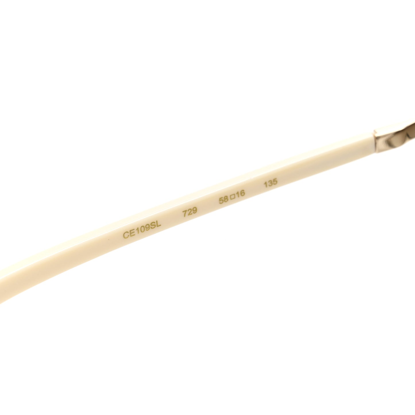 Oversized Sunglasses CE109SL White
