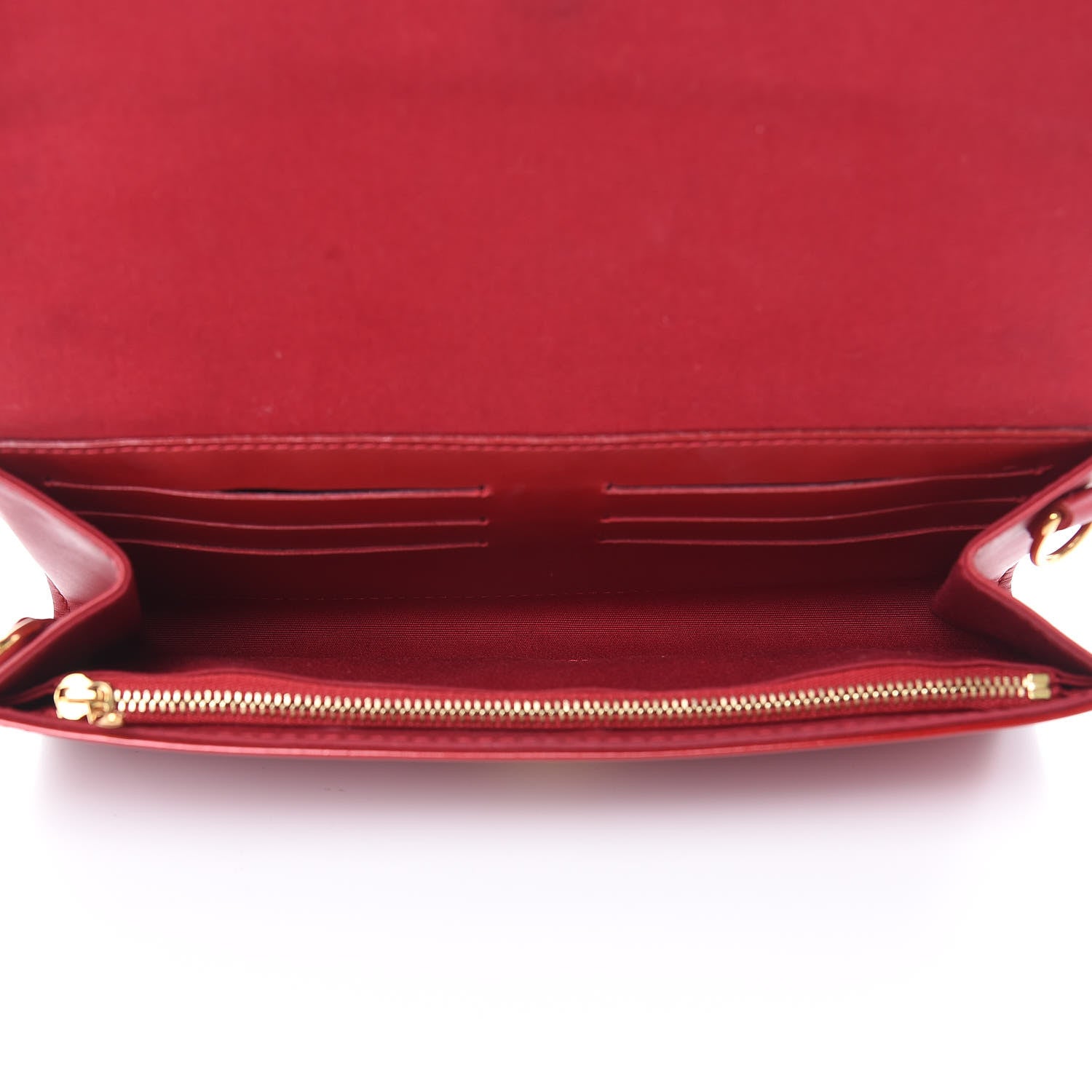 Louis Vuitton Vernis Rossmore MM Pomme D'Amour 5 of 11
