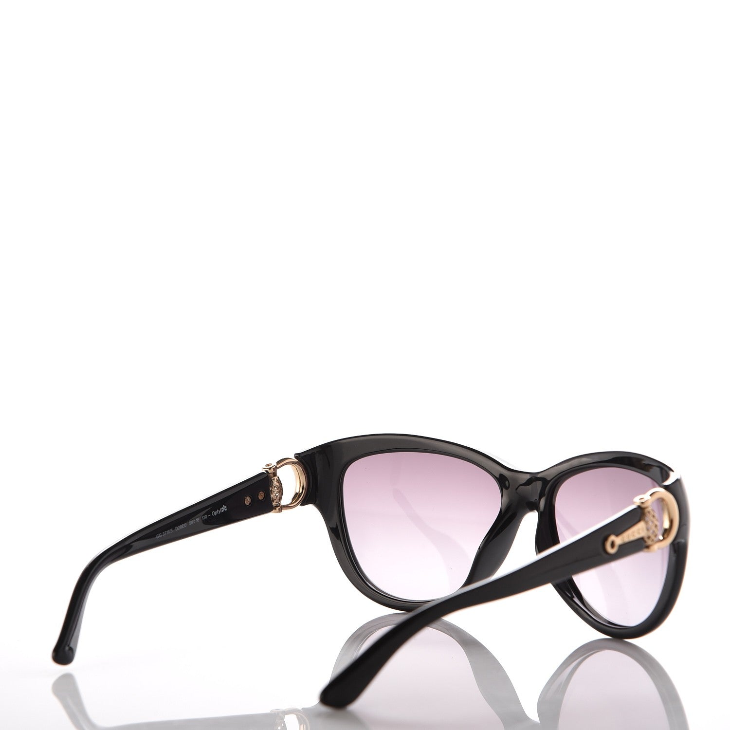 Gucci Horsebit Sunglasses 3711/S Black 4 of 8
