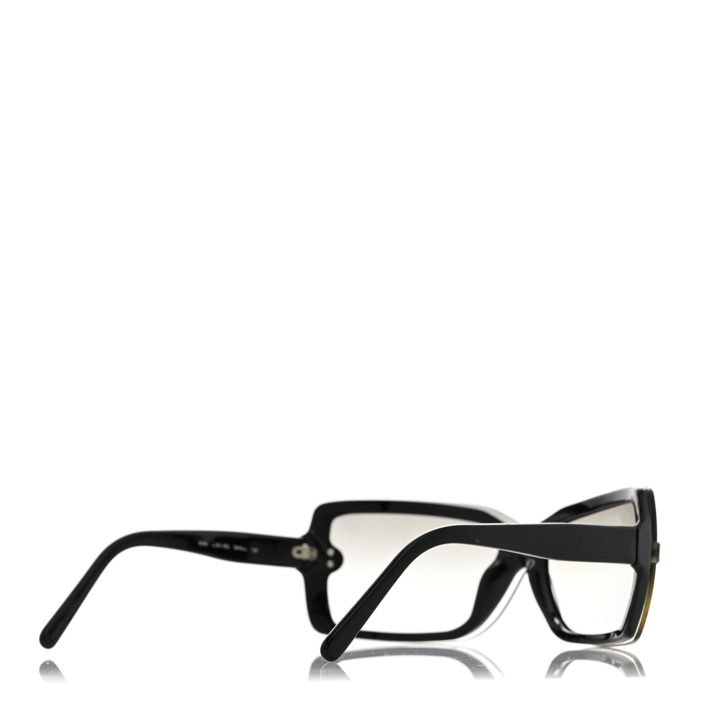 Acetate CC Logo Sunglasses 5065 Black