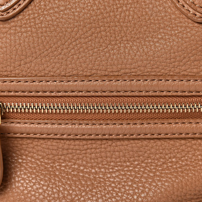 Celine Pebbled Calfskin Mini Luggage Camel 13 of 24