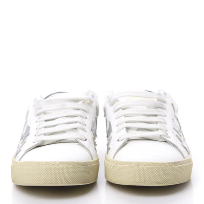Saint Laurent Nappa Star Court Sneakers 36.5 Off White 2 of 12