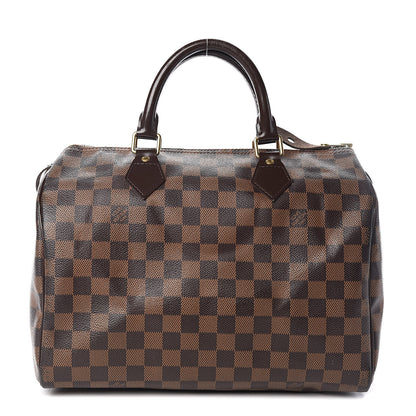 Louis Vuitton Damier Ebene Speedy 30 1 of 17