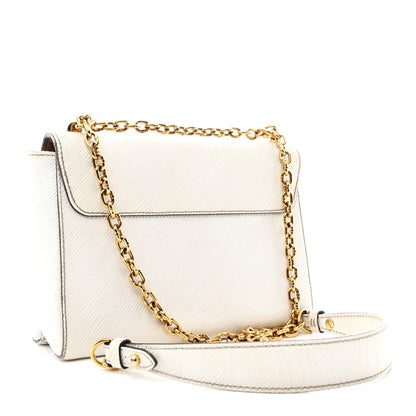 Louis Vuitton Epi Twist Shoulder Bag MM White 4 of 19