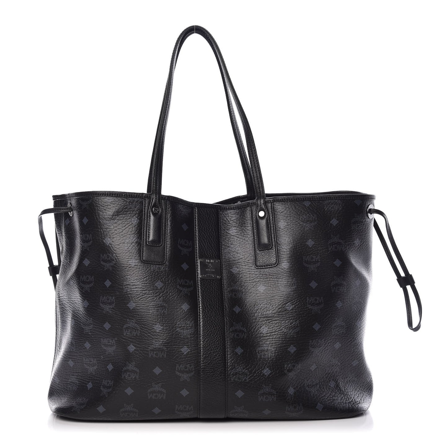 Visetos Large Liz Reversible Shopper Tote Black