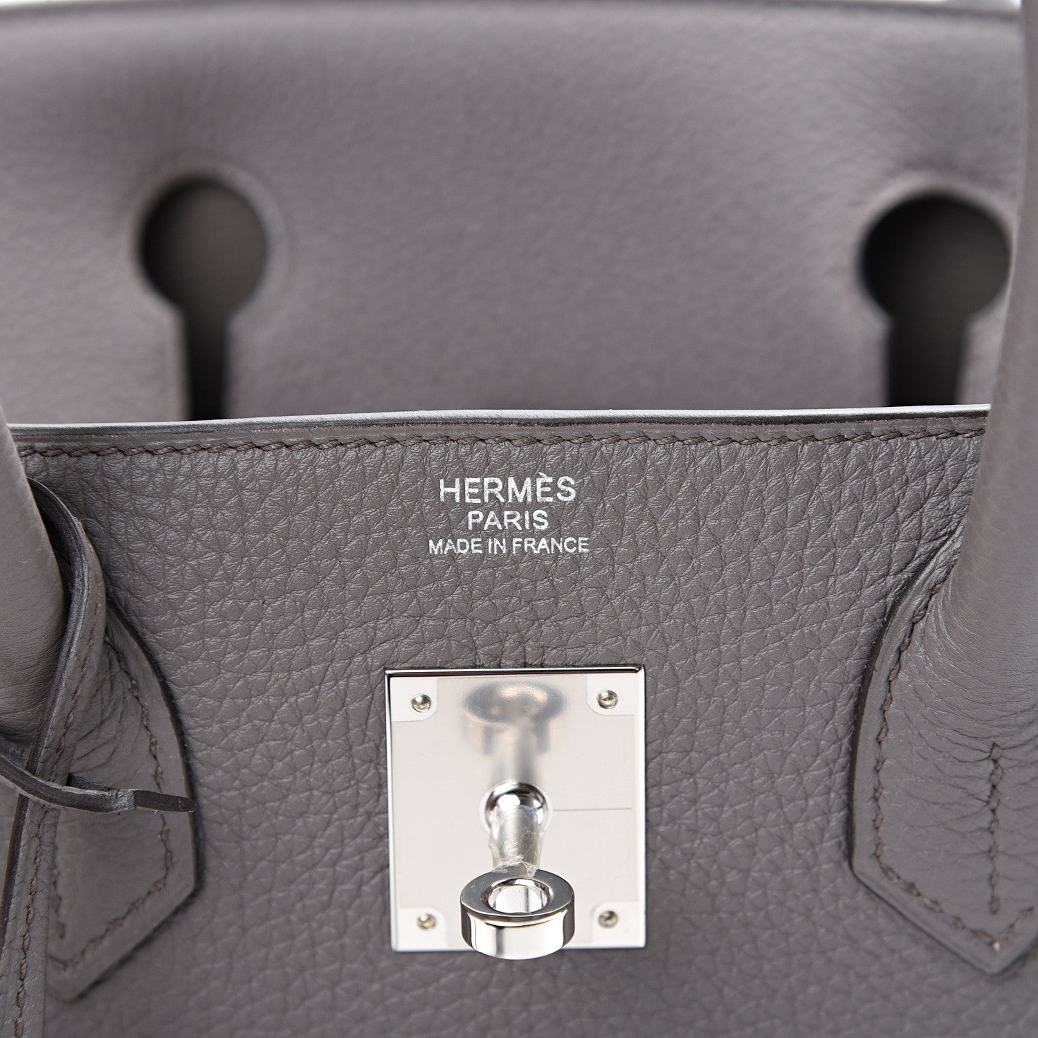 Hermes Togo Birkin 30 Etain 5 of 12