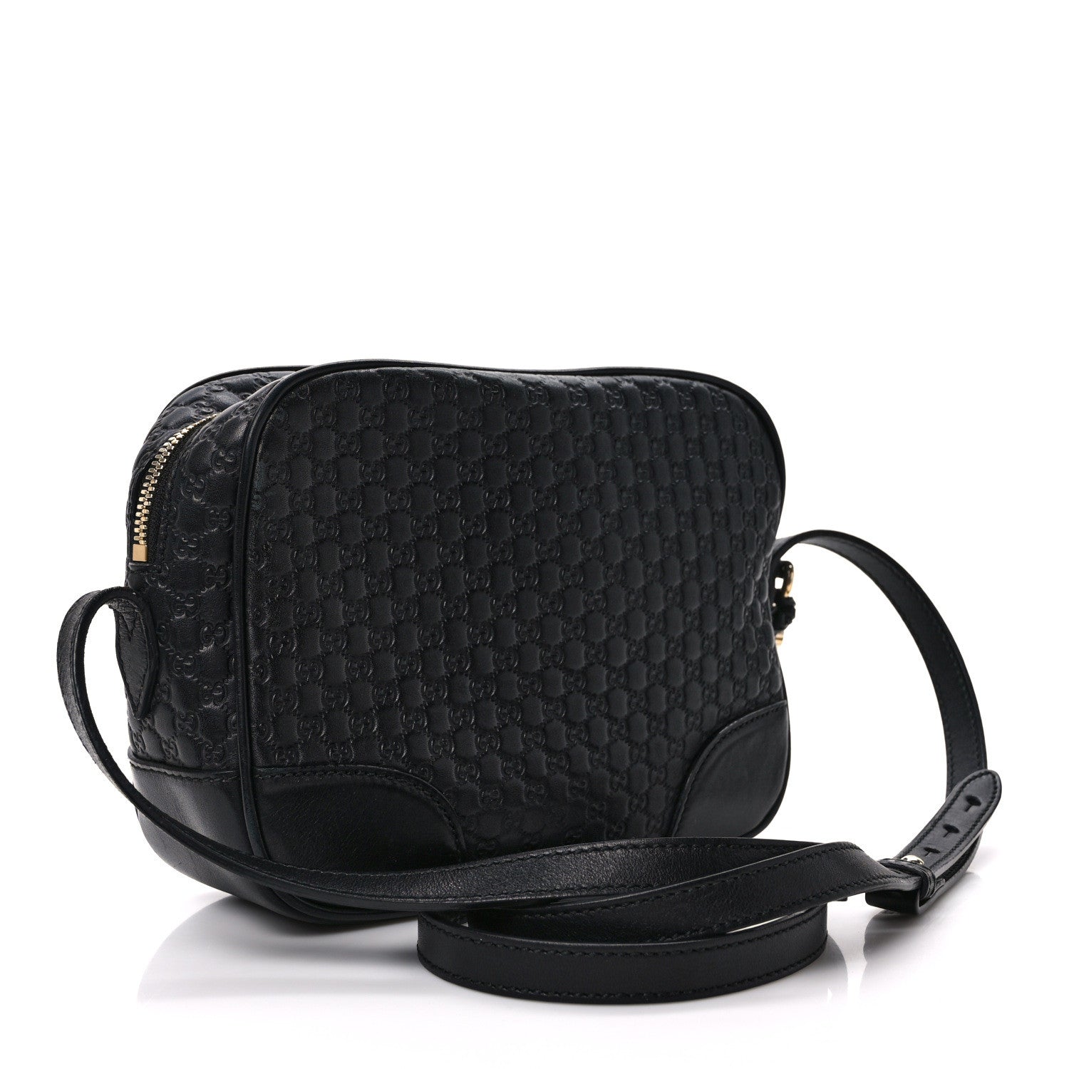 Gucci Microguccissima Mini Bree Messenger Bag Black 3 of 9