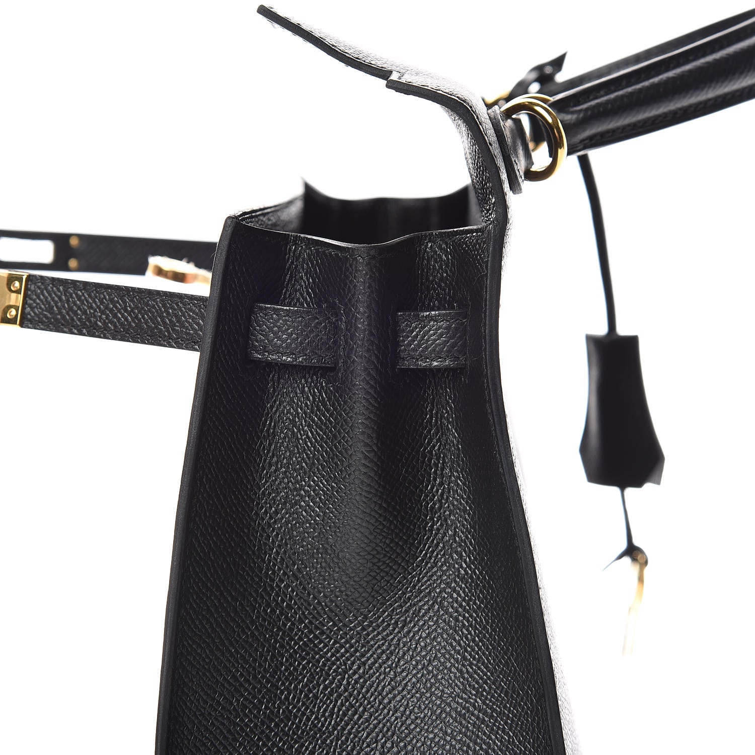 Hermes Epsom Kelly Sellier 25 Black 11 of 40