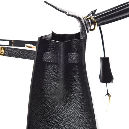 Hermes Epsom Kelly Sellier 25 Black 11 of 40