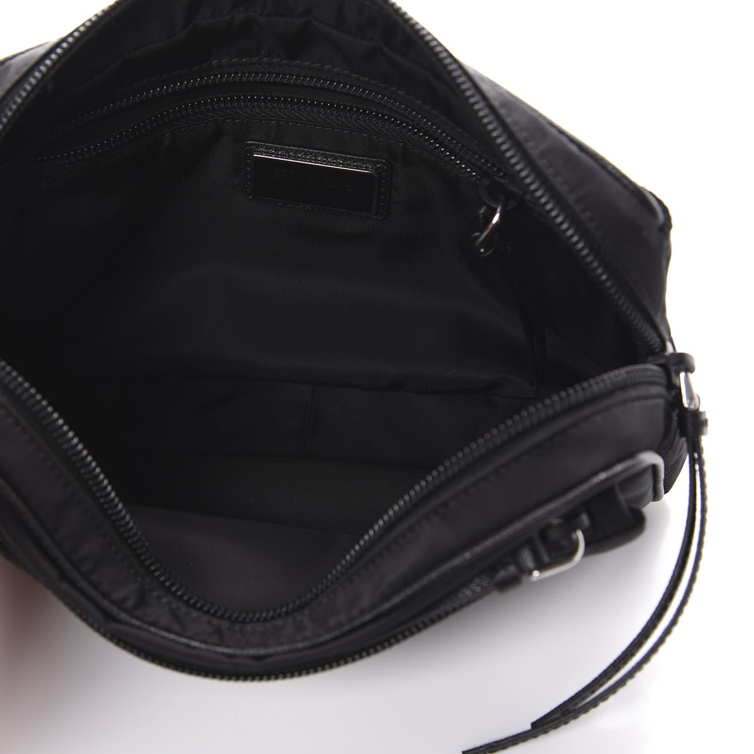 Prada Tessuto Nylon Belt Bag Black 5 of 9