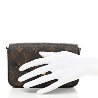 Louis Vuitton Monogram Felicie Strap & Go Felicie Pochette Kaki 2 of 6