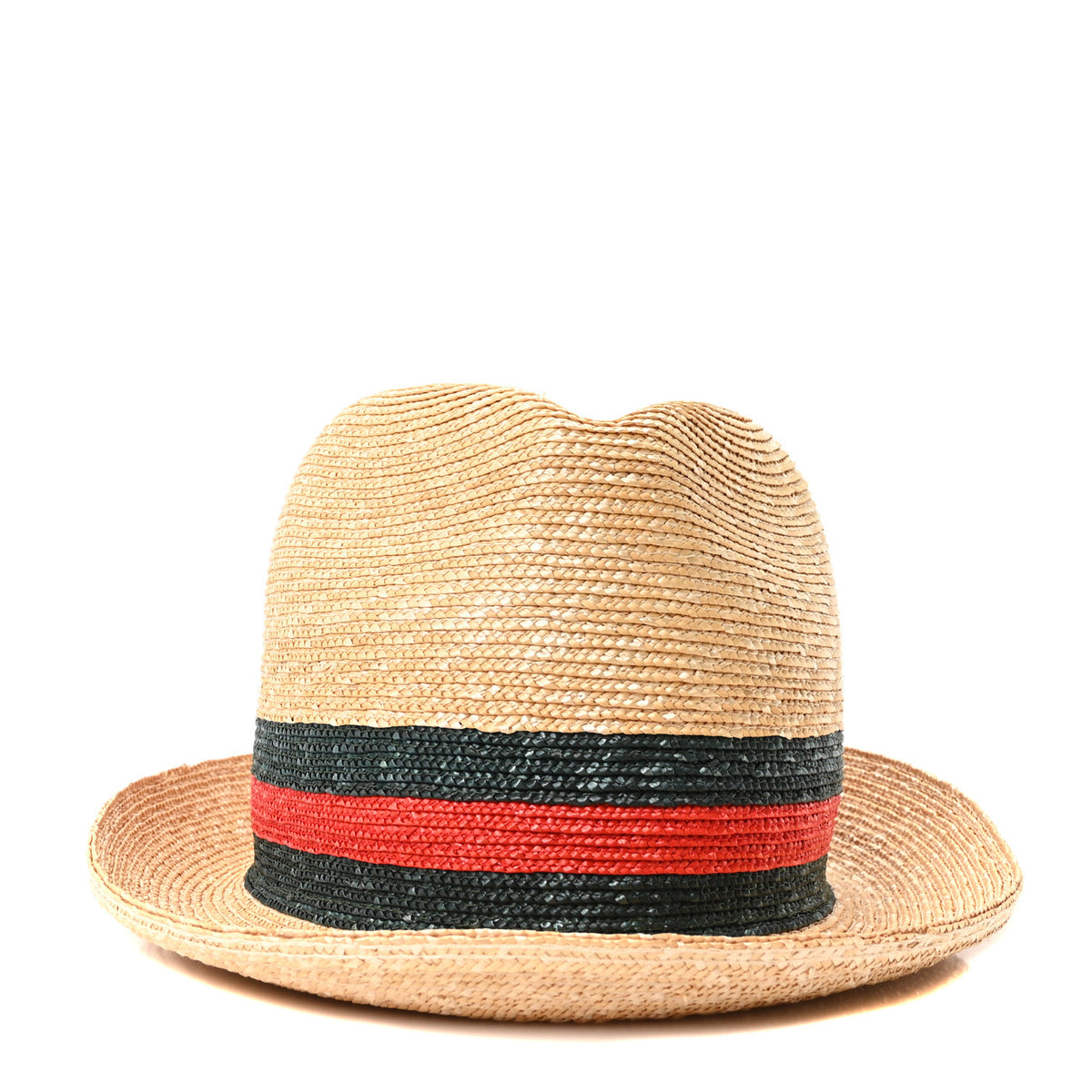 Abaca Straw Web Fedora Hat M