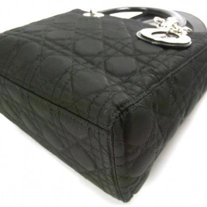 Christian Dior Nylon Cannage Medium Lady Dior Black 5 of 9