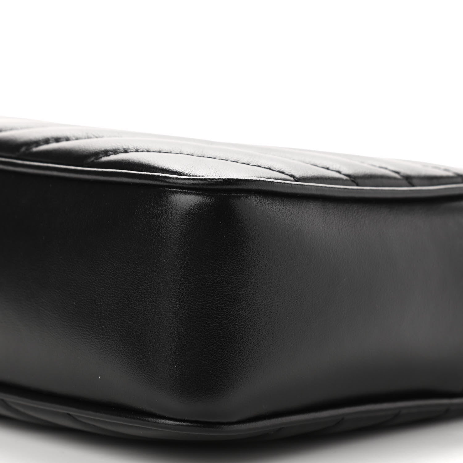 Saint Laurent Calfskin Matelasse Monogram Lou Camera Bag Black 10 of 10