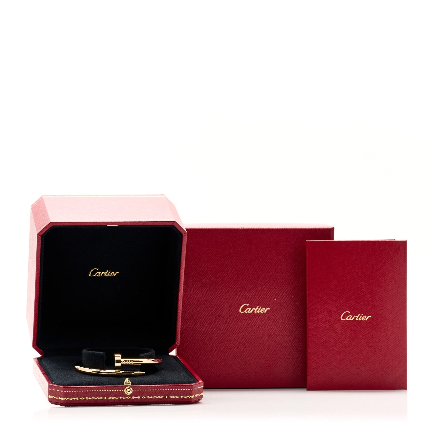 Cartier 18K Yellow Gold Large Juste Un Clou Bracelet 17 4 of 4