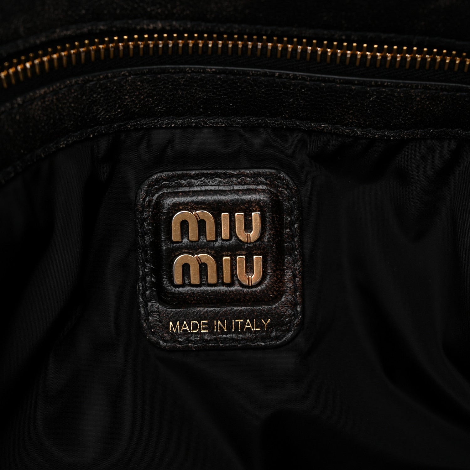 Miu Miu Soft Calf Hobo Bag Brown 5 of 12