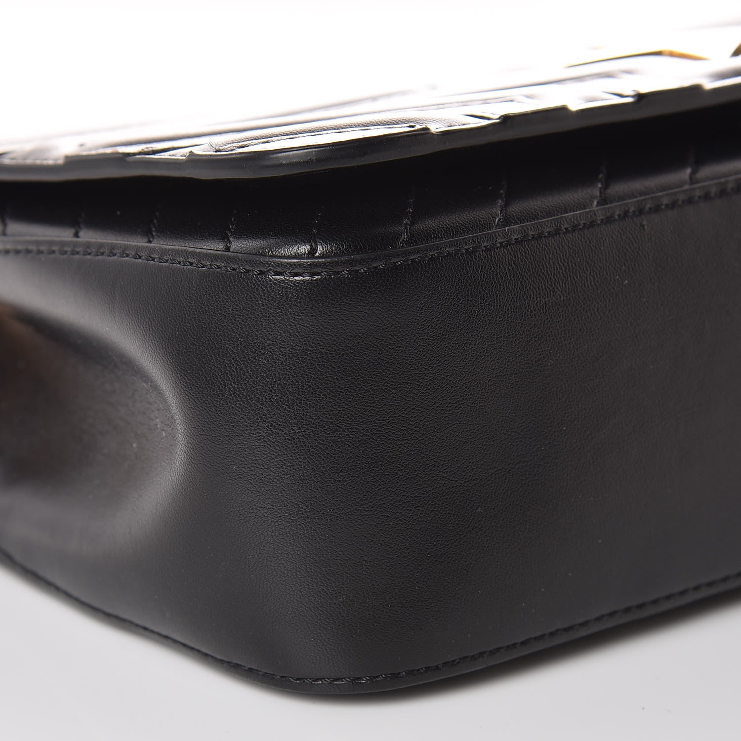 Stella McCartney Alter Nappa Star Medium Flap Shoulder Bag Black 7 of 8