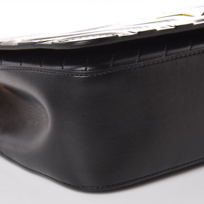 Stella McCartney Alter Nappa Star Medium Flap Shoulder Bag Black 7 of 8