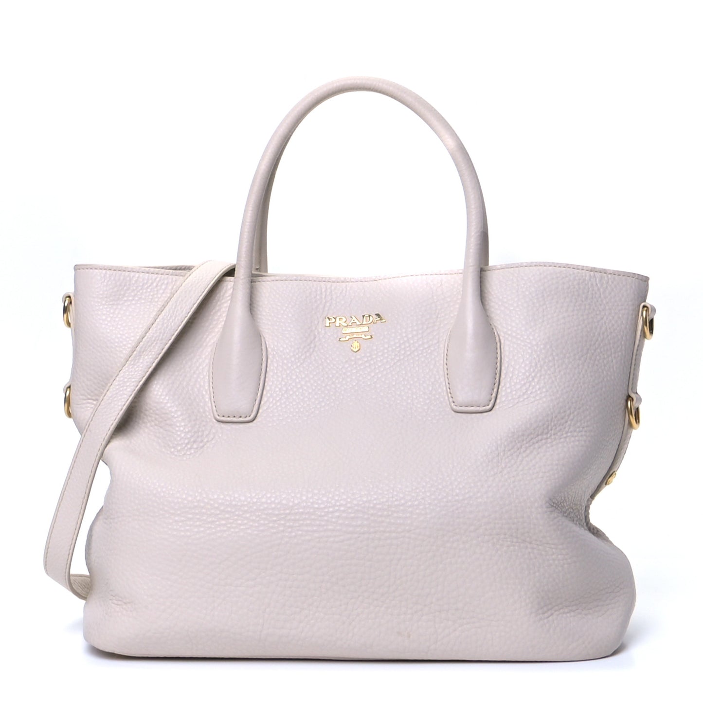 Vitello Daino Shopping Tote Pomice