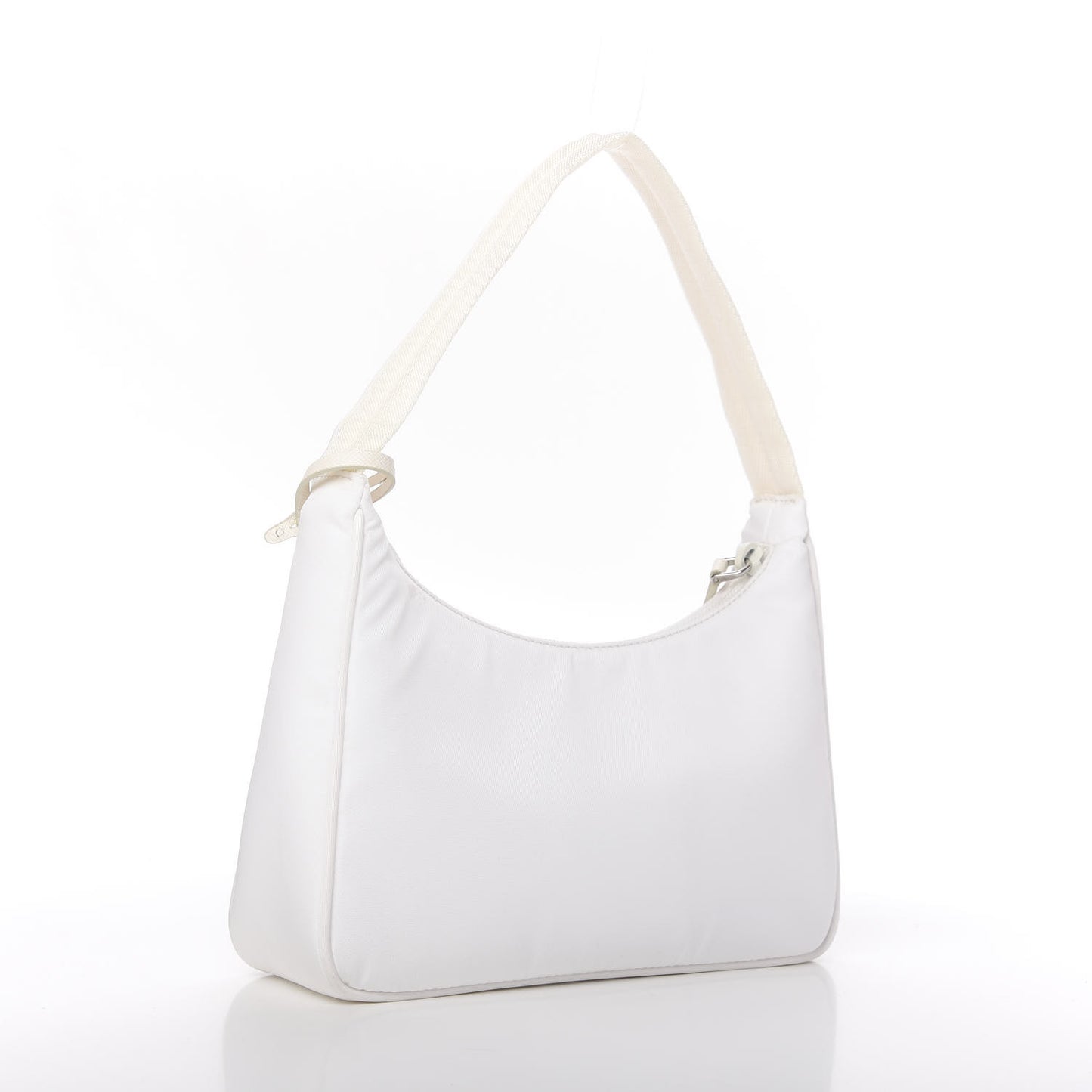 Tessuto Nylon Mini Re-Edition 2000 Bag White