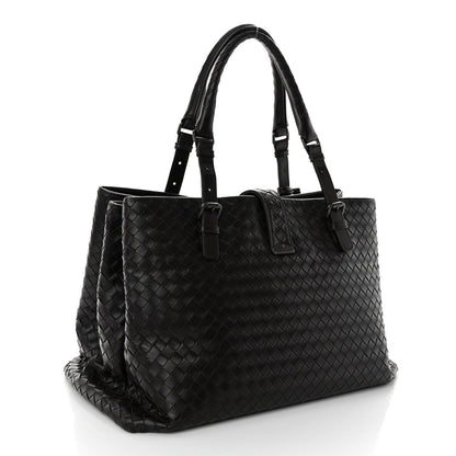 Bottega Veneta Nappa Intrecciato Medium Roma Tote Moro 3 of 11
