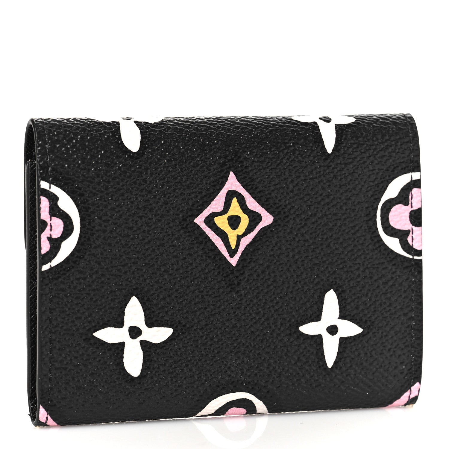 Louis Vuitton Monogram Giant Wild At Heart Rosalie Coin Purse Black 3 of 8
