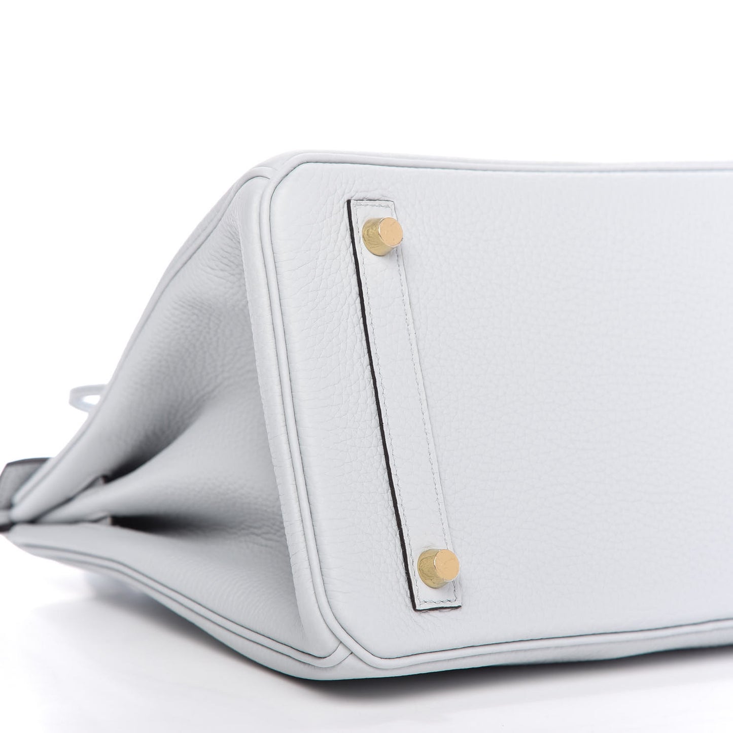 Taurillon Clemence Birkin 30 Bleu Pale