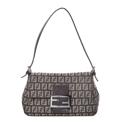 Fendi Zucchino Mini Mama Baguette Tobacco 1 of 9